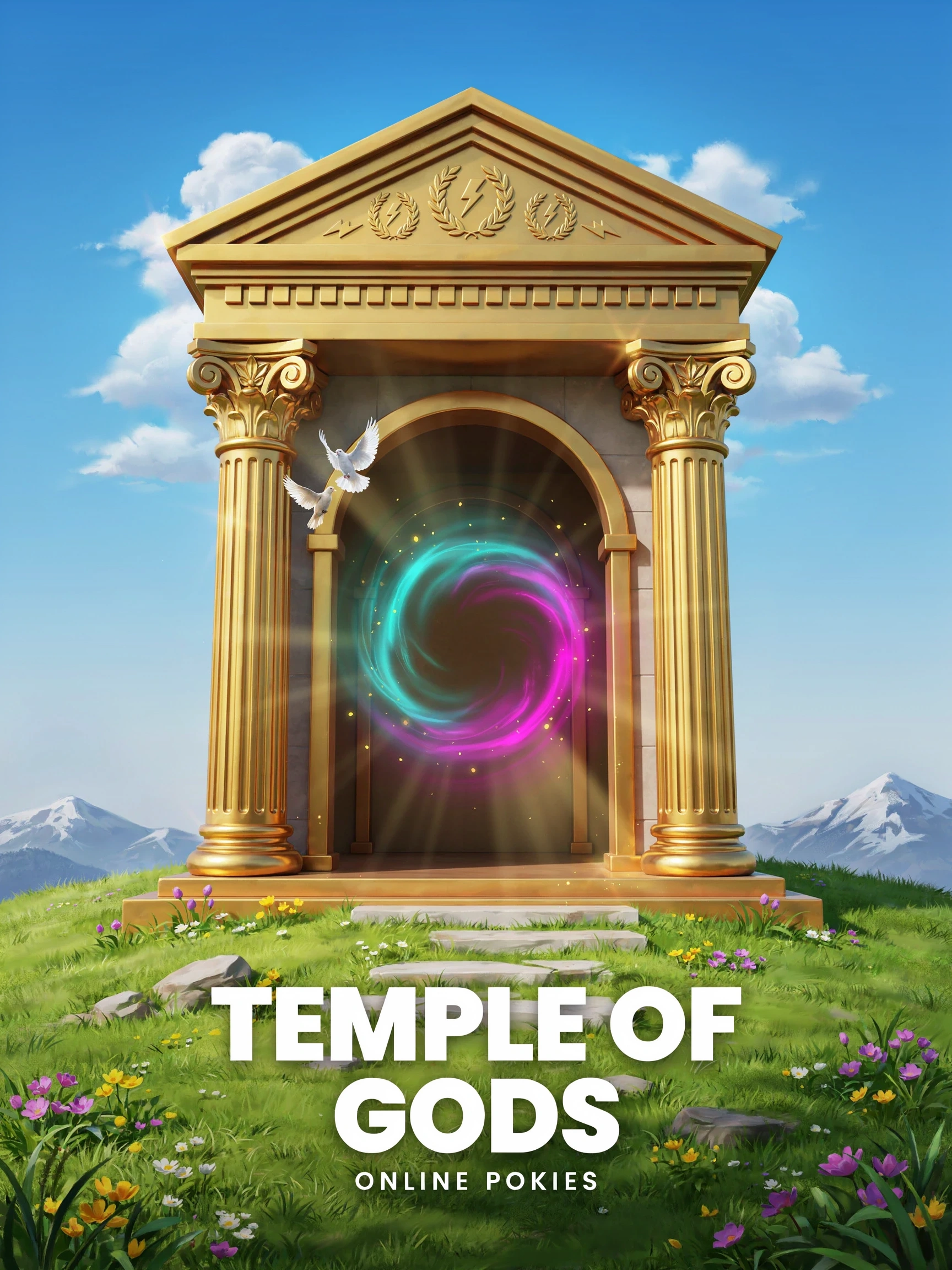 Olympus Reign pokie title screen