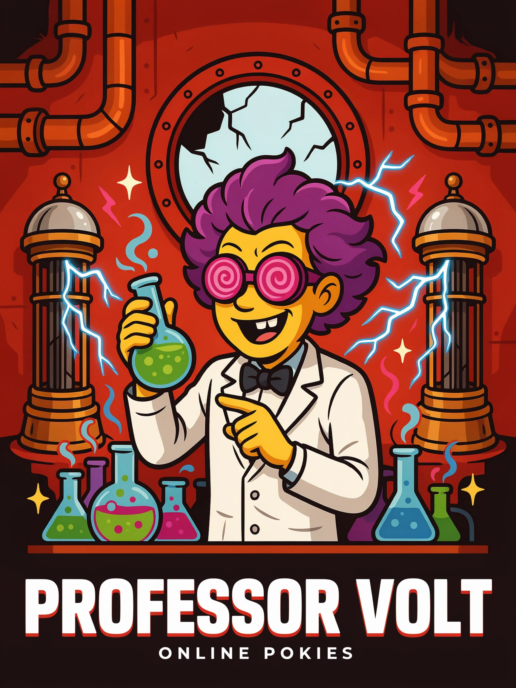 Dr Zappo pokie game screenshot