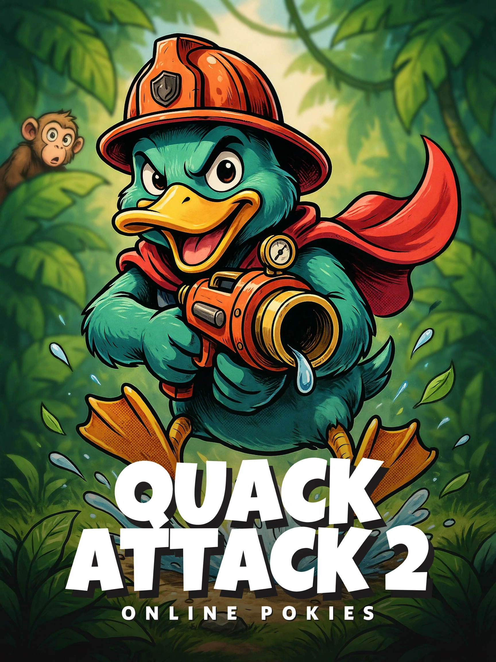 In-game art from the Duck Hunters 2 pokie