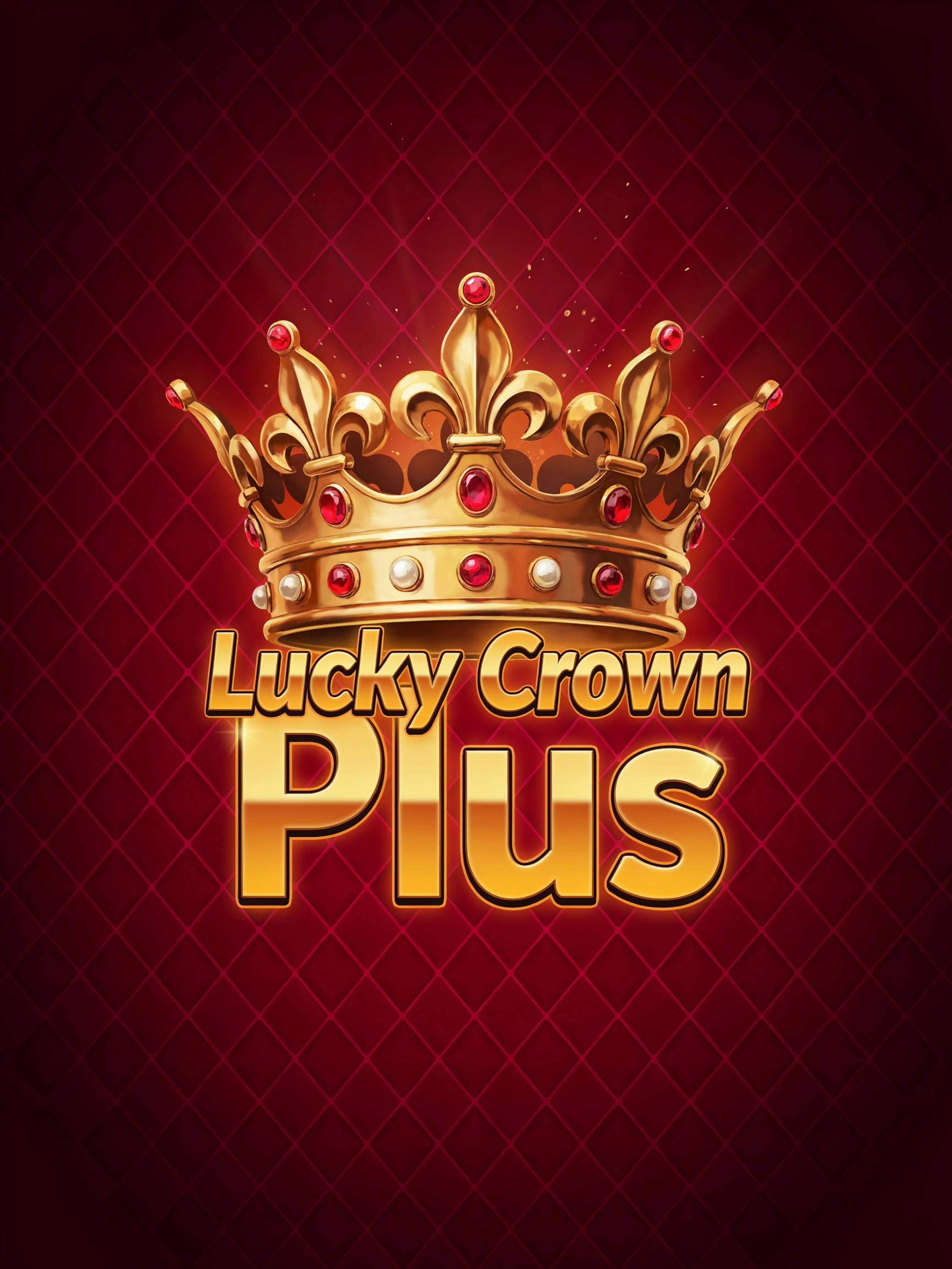 Game art for the Lucky Crown Plus pokie